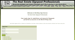 Desktop Screenshot of northbaysignservice.com